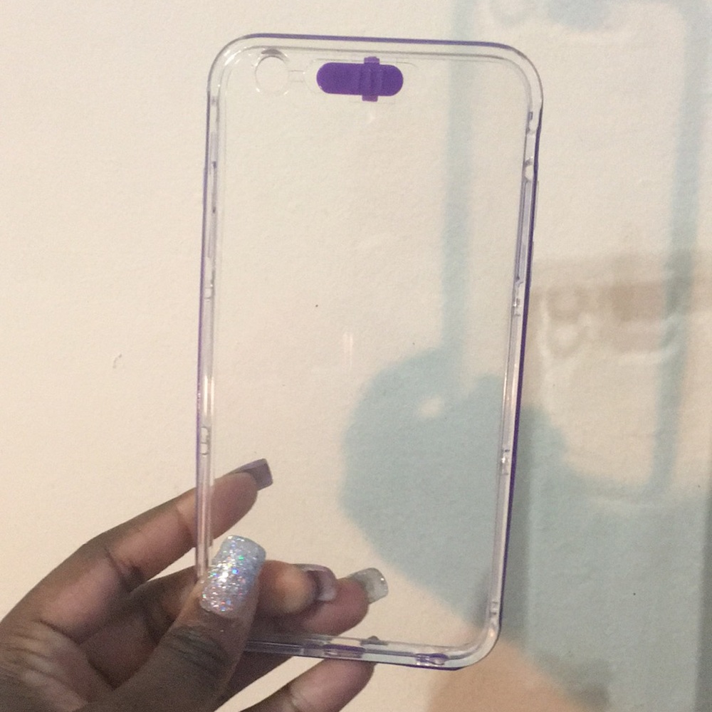 iPhone 6/6s plus Purple glow in the dark case